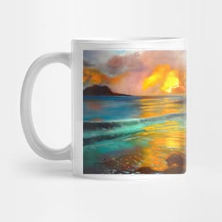 Sunset Blue Mug